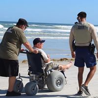 Florida beach wheelchair