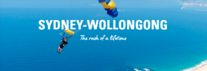 SkydiveSydney Wollongong banner 300x103