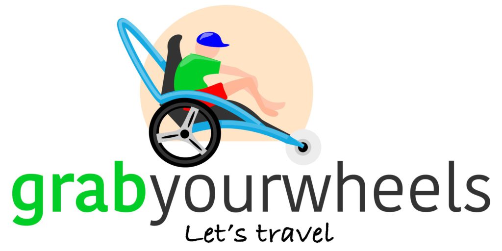 GetAboutAble Contributor Grab Your Wheels Let's Travel Logo