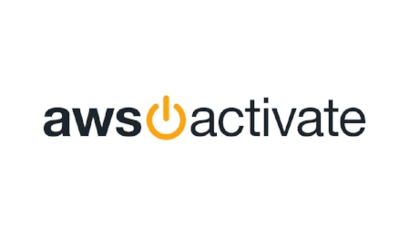 Logo for AWS Activate - Supporter for GetAboutABle